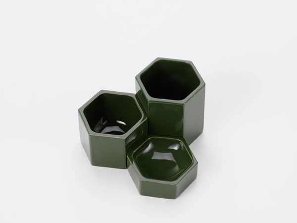 Vitra Hexagonal Containers, Set of 3