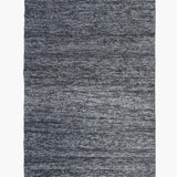mark krebs charcoal rug against white background
