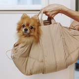 Olla Petite Pet Carry Cot / Bed, Camel