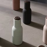 Bottle Grinder, Oak or Walnut Lid - Acacia