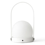 Carrie LED Lamp, White - Acacia