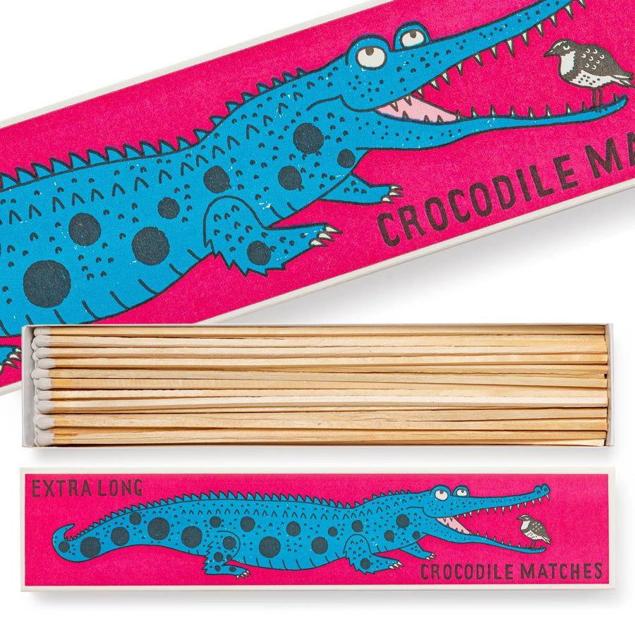 Archivist Gallery - Crocodile Matches Long Matchbox