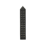 Star Christmas Calendars, Dark Green or Sand