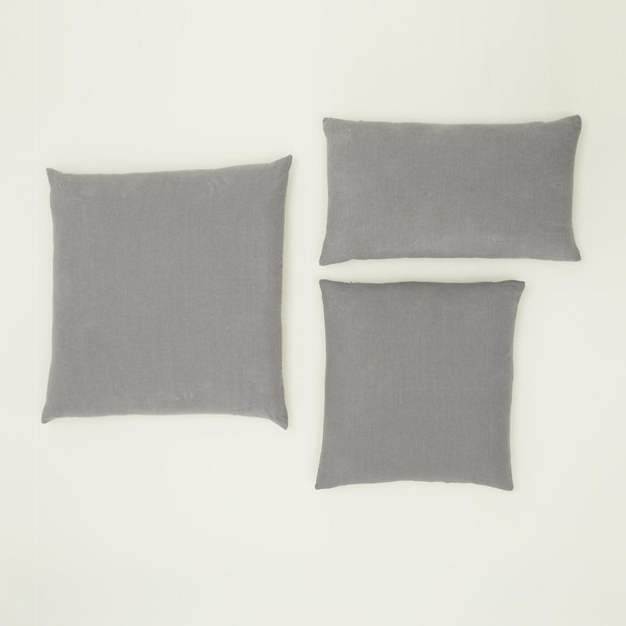 Simple Linen Pillows - Dark Grey