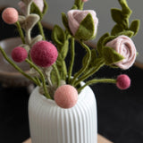 Felt Branch, Green Leaves
