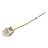 Felt Rose, White