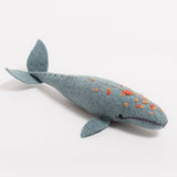 Spyhop Grey Whale Felt Ornament - Acacia