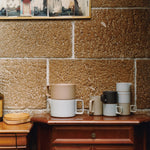 Hasami Porcelain Dripper, Gloss Grey - Acacia