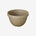 Hasami porcelain small deep round bowl in natural color, showcasing modern design and Japanese pottery tradition.