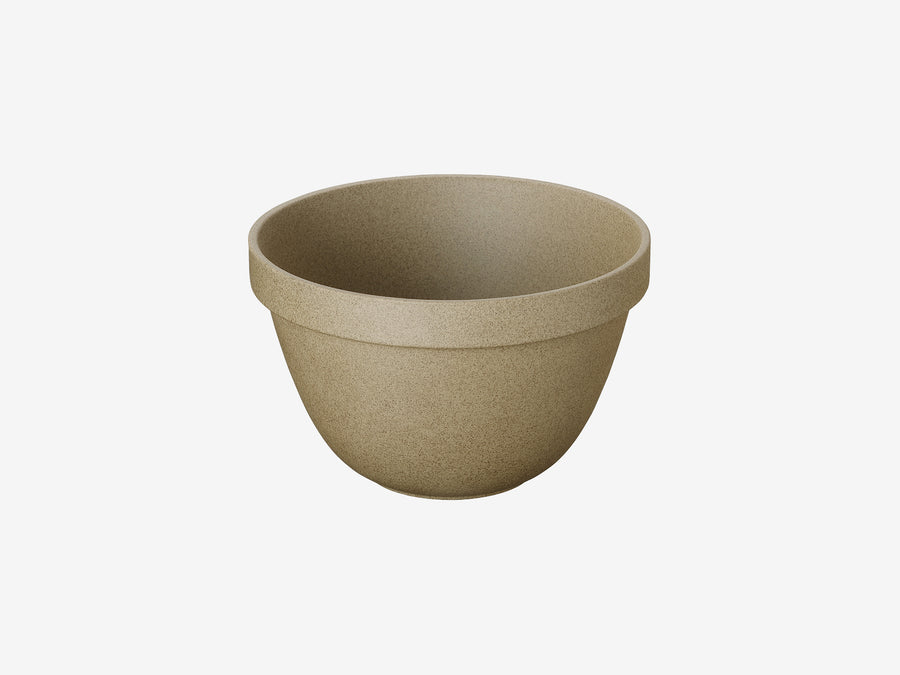 Hasami Porcelain Deep Round Bowl - Small, Natural