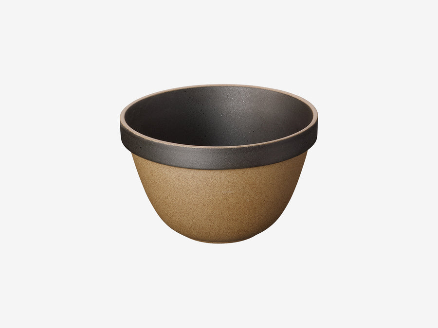Hasami Porcelain Deep Round Bowl - Small, Black