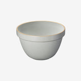 Hasami Porcelain Deep Round Bowl - Small, Gloss Grey