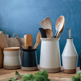 Kinto Ceramic Lab Utensil Holders, Two Sizes