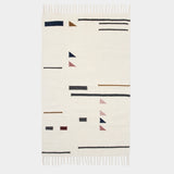 Triangles Kelim Rug - Acacia