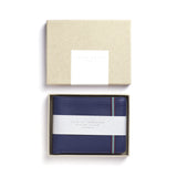 Carré Royal Leather Minimalist Wallet, Navy