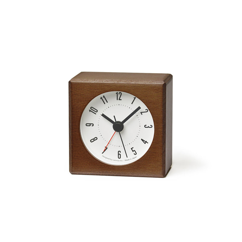Meteor Alarm Clock, Brown
