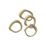 Flow Napkin Rings - Acacia