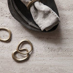 Flow Napkin Rings - Acacia