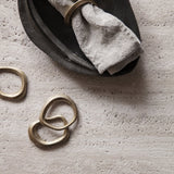 Flow Napkin Rings - Acacia