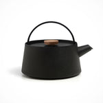 Tetu Cast Iron Kettle - Acacia