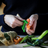 Opinel T-Duo Peeler, Wood Handle