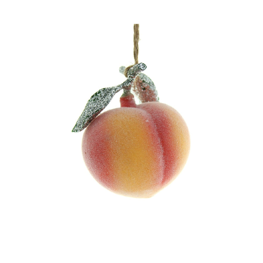 Orchard Fresh Peach Ornament