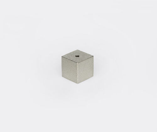 Silver Cube Incense Holder