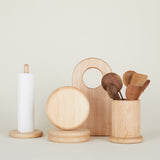Simple Wood Utility Canister