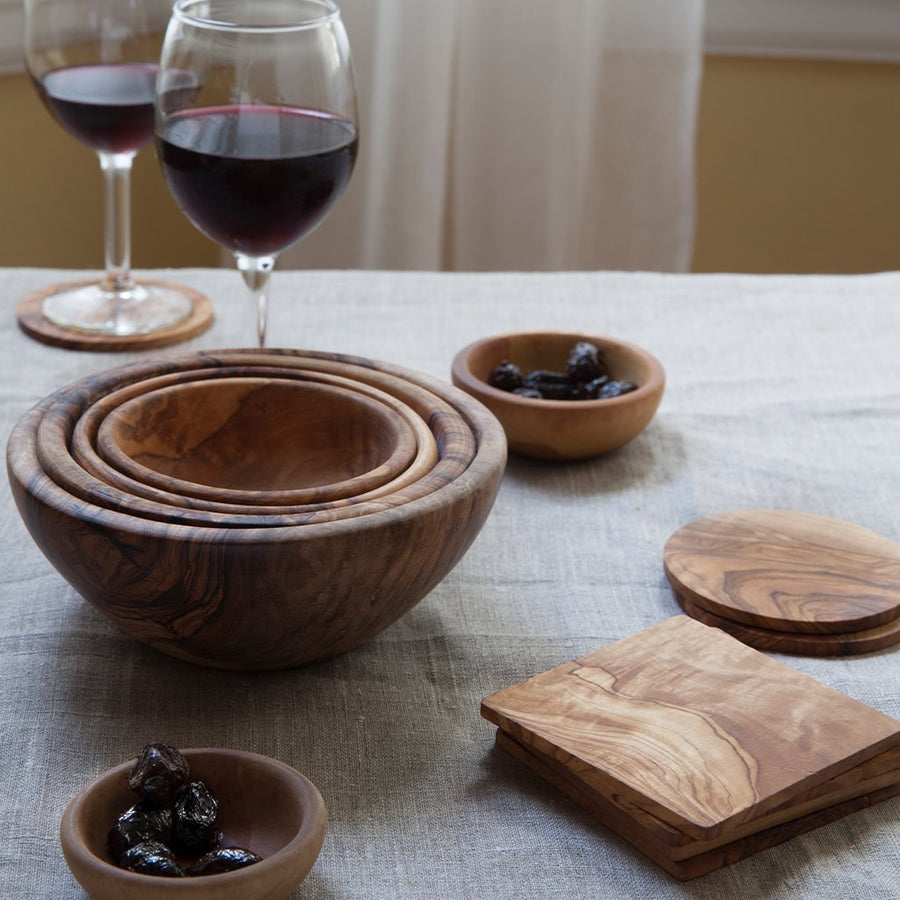 Olive Wood Coasters