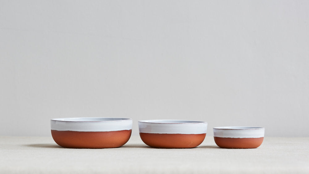 Sue Pryke Terracotta Bowls - Acacia