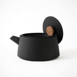 Tetu Cast Iron Kettle - Acacia