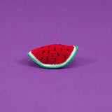 Hand-crocheted Watermelon Slice - Acacia