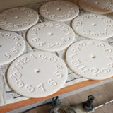 Earth Clock, White