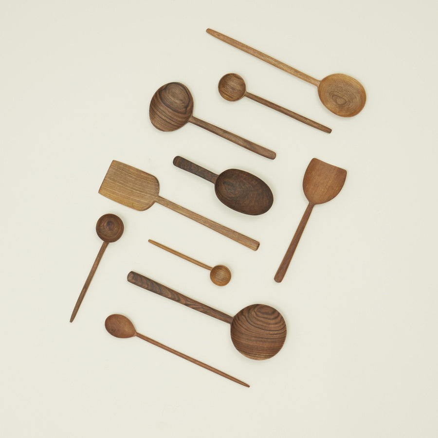 Walnut Spoon, Oval